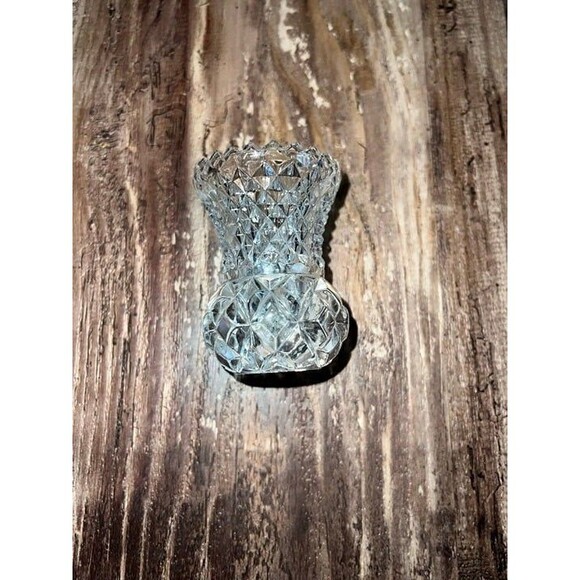 Vtg. Pineapple Shaped Glass set, Wexford Pressed Glass, Kitchen Decor, 6 Piece - Picture 2 of 12